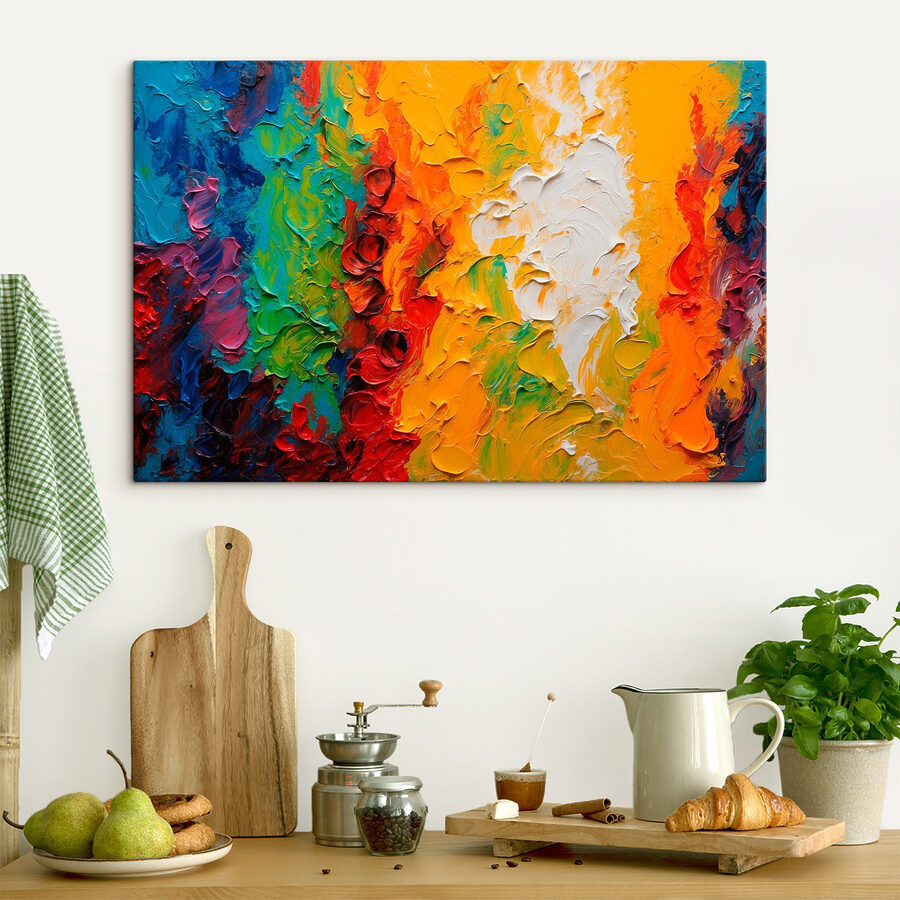 Malerei in verschiedenen Farben Malerei in verschiedenen Farben