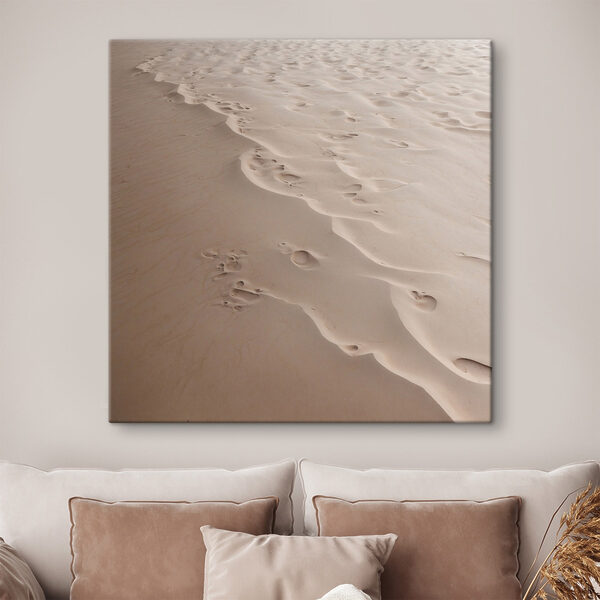 Fußabdrücke im Sand Fußabdrücke im Sand