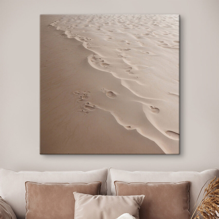 Fußabdrücke im Sand