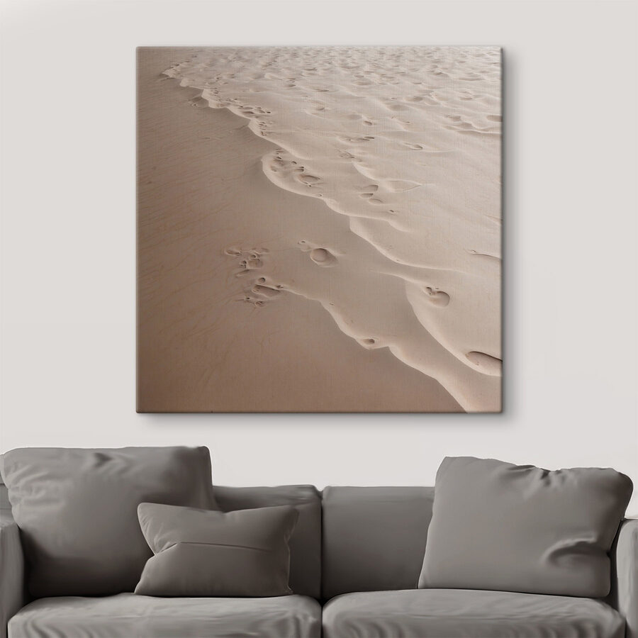Fußabdrücke im Sand