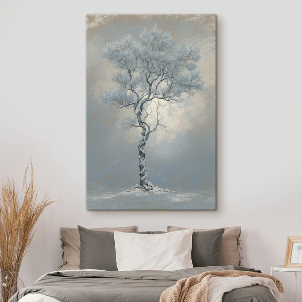 Baum mit Schnee auf ihm Baum mit Schnee auf ihm