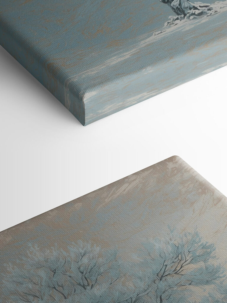 Tree with snow on it