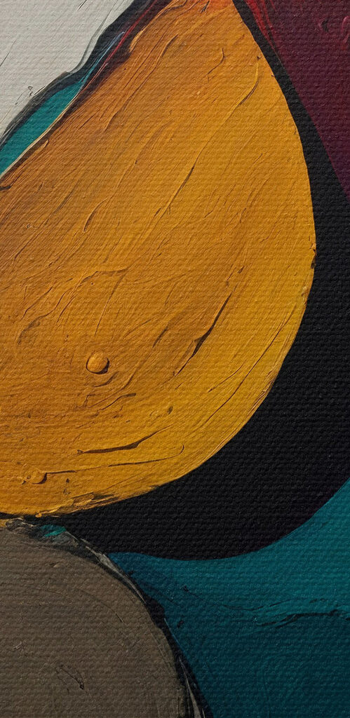 Abstract shapes in bold colors Abstract shapes in bold colors