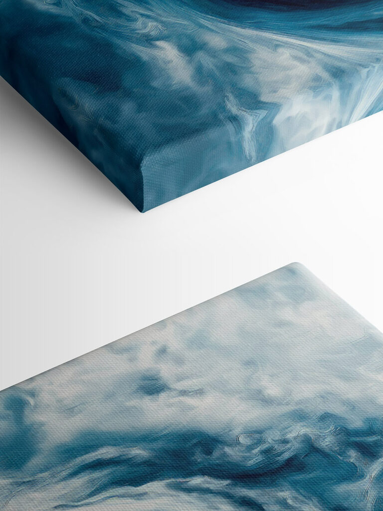 Swirl of clouds in the sky