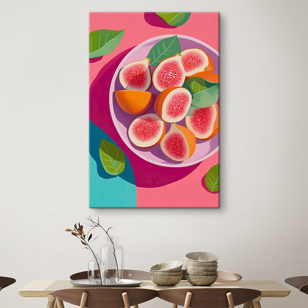 Wandbilder Schale mit Obst und Blättern (Artikelnummer: s44186) Wandbilder Wandbilder Schale mit Obst und Blättern (Artikelnummer: s44186)