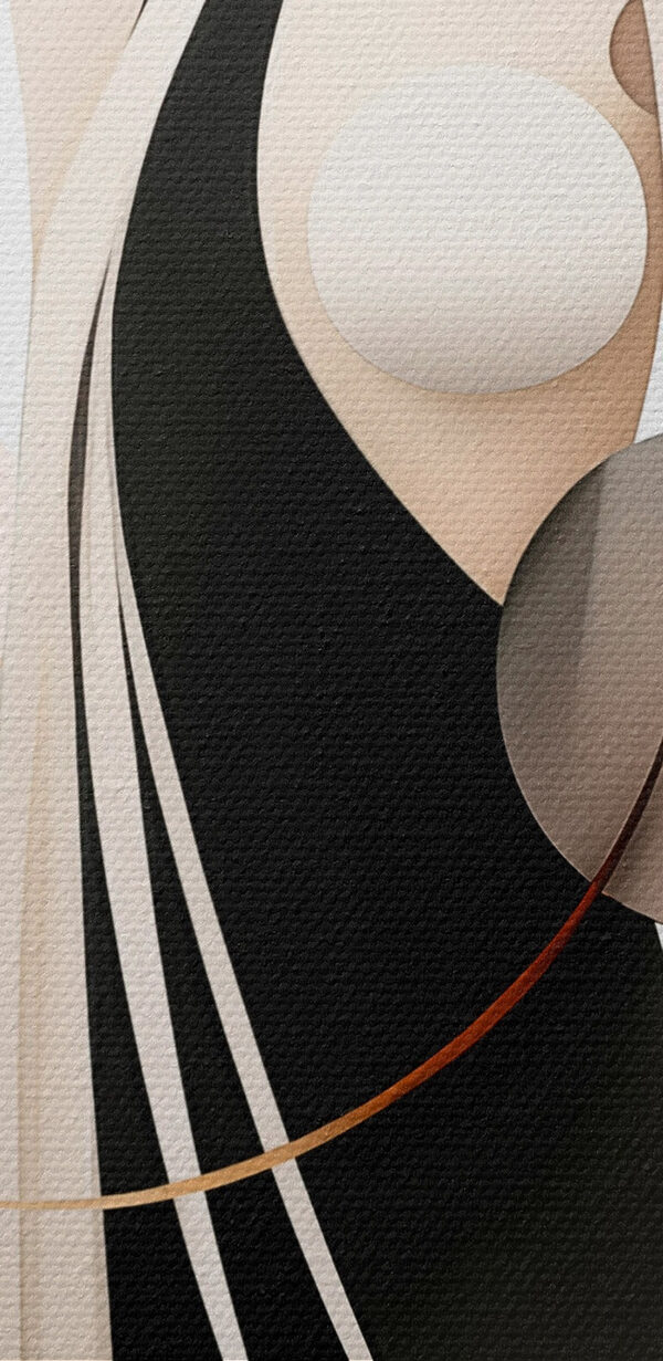 Frau im schwarzen Kleid Frau im schwarzen Kleid
