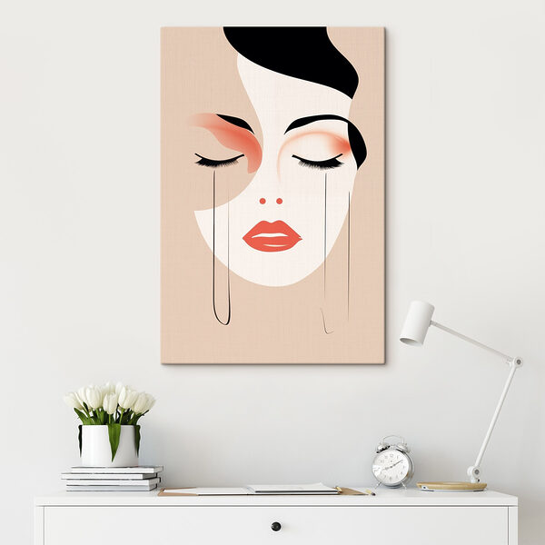 Emotionaler Ausdruck durch minimalistische Kunst Emotionaler Ausdruck durch minimalistische Kunst