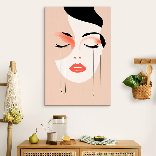 Emotionaler Ausdruck durch minimalistische Kunst Emotionaler Ausdruck durch minimalistische Kunst