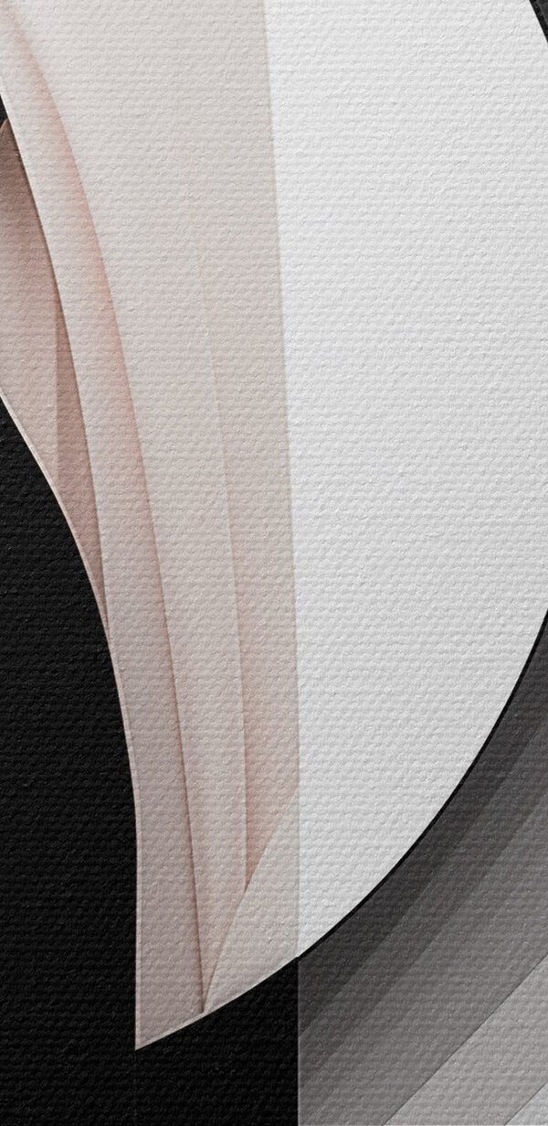Frau in schwarz-weißem Kleid Frau in schwarz-weißem Kleid