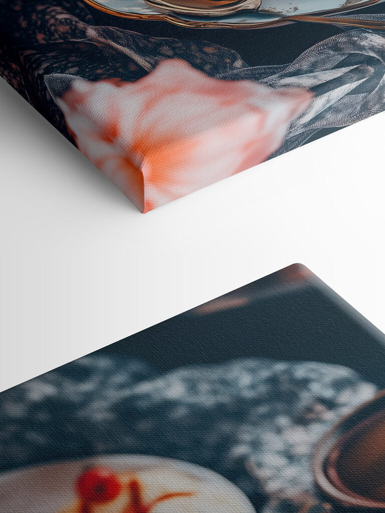 Cup of coffee with whipped cream and strawberries