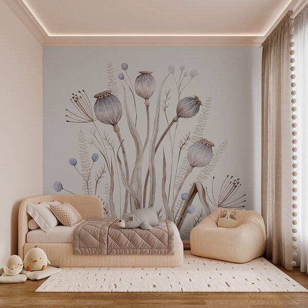 Aquarellmalerei von Blumen und Pflanzen Aquarellmalerei von Blumen und Pflanzen