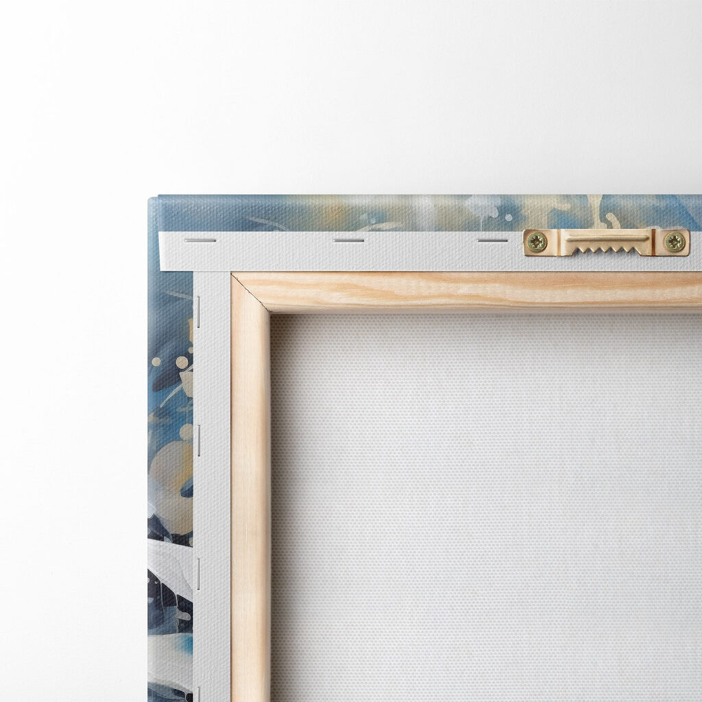 Painting of a white flower