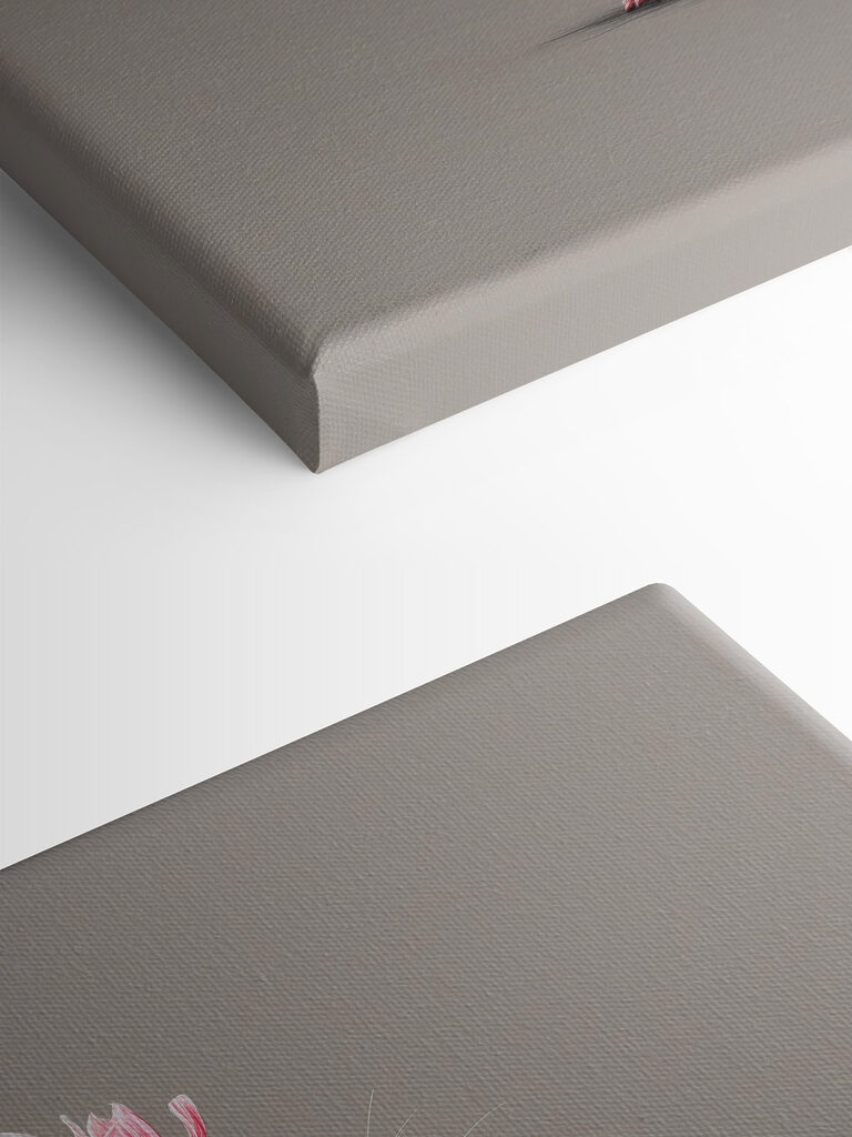 Mouse holding a flower