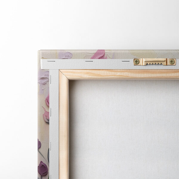 Painting of flowers and leaves