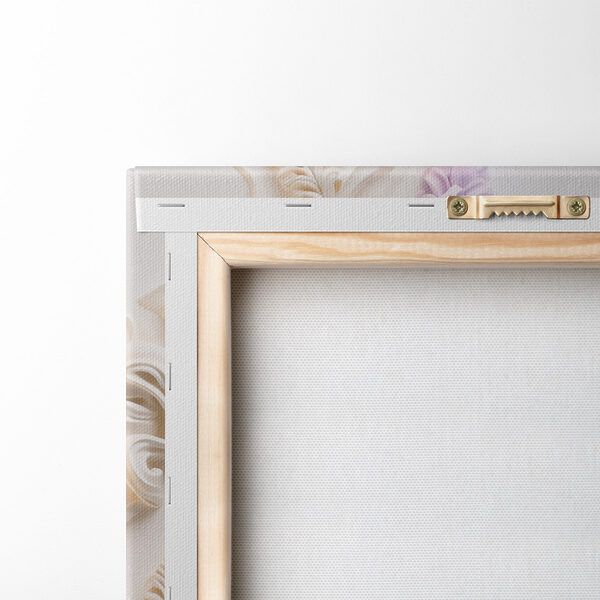 Gruppe violetter Blumen Gruppe violetter Blumen