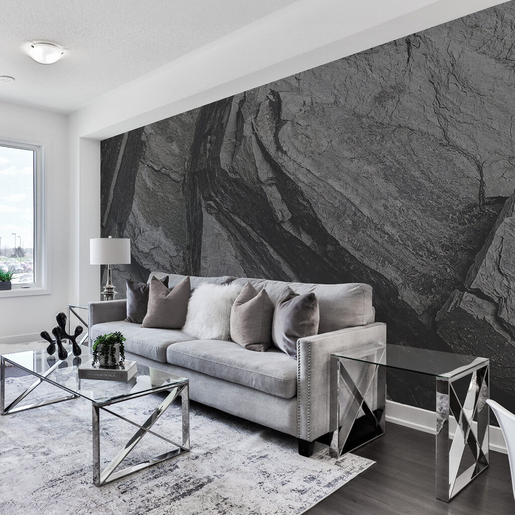 Intricate patterns of weathered stone