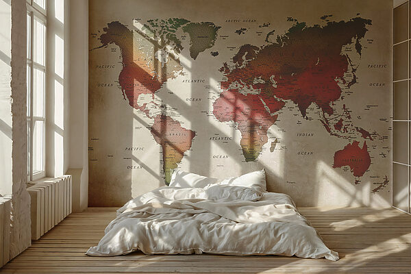 Karte der Welt Karte der Welt