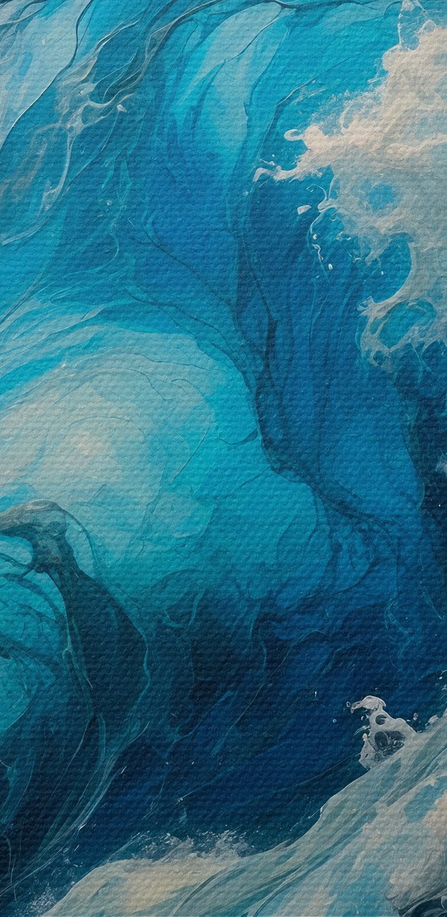 Große Welle im Ozean