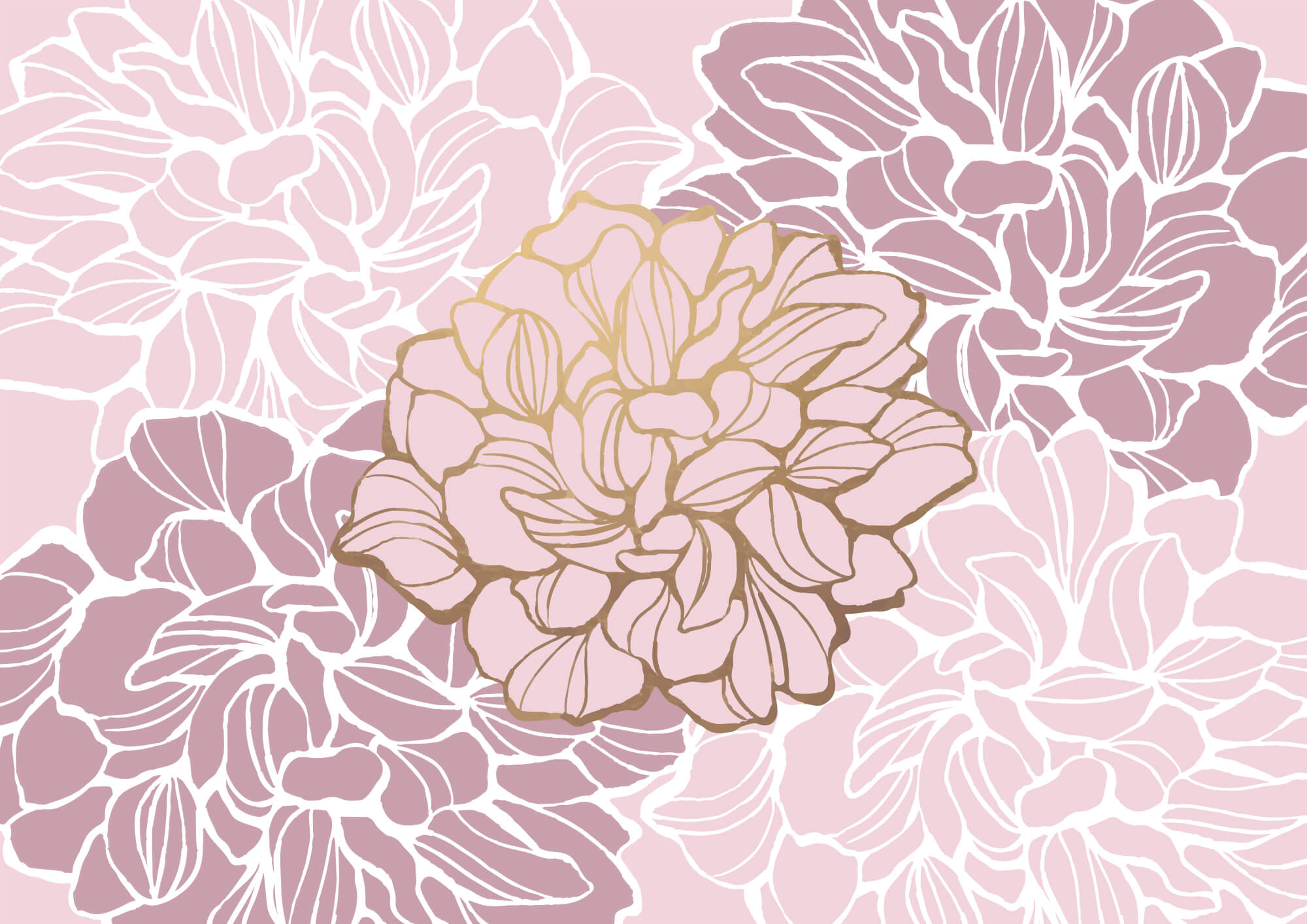 Rosa und weiße Blume t00003v1p - Rosa und weiße Blume - tegory