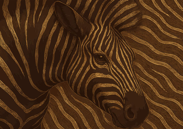 Zebra in abstrakten Farbwirbeln t00011p 600x424 - Zebra in abstrakten Farbwirbeln - tegory