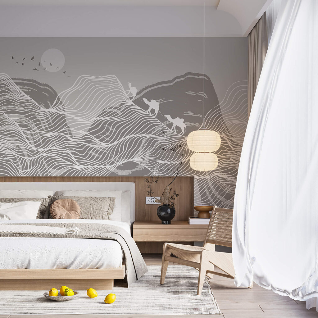 Weiße Linien auf grauem Hintergrund Weiße Linien auf grauem Hintergrund
