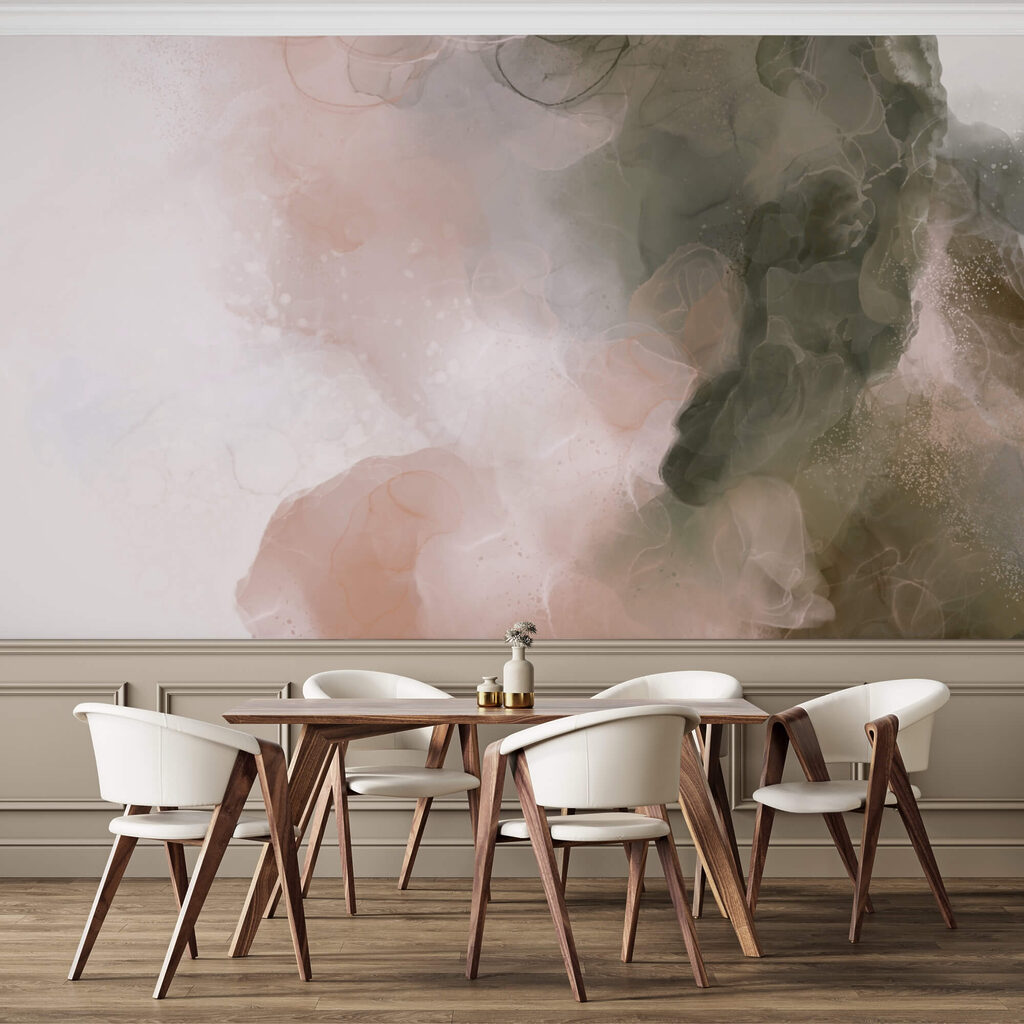 Sanfte Farbtöne, die harmonisch ineinander übergehen