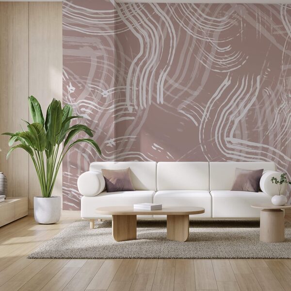 Weiße Linien auf rosa Hintergrund Weiße Linien auf rosa Hintergrund