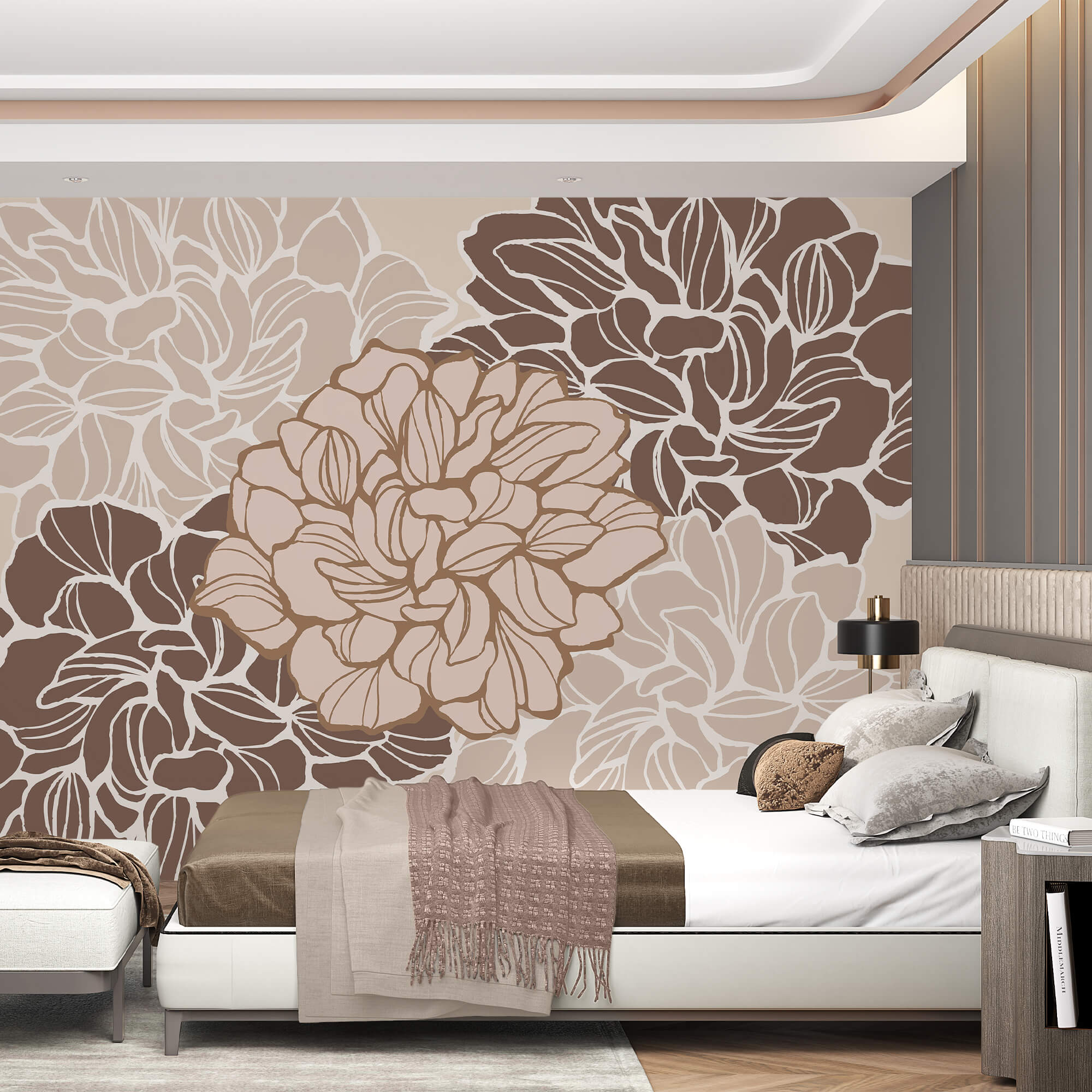 Blume mit vielen Blättern Blume mit vielen Blättern