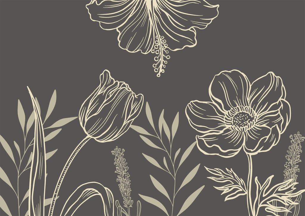 Zartes florales Liniendesign t00006p 1024x724 - Zartes florales Liniendesign - tegory