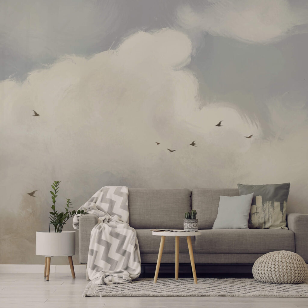 Vögel fliegen Vögel am Himmel