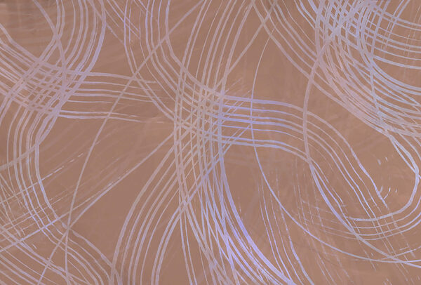 Braune Oberfläche mit weißen Linien Braune Oberfläche mit weißen Linien