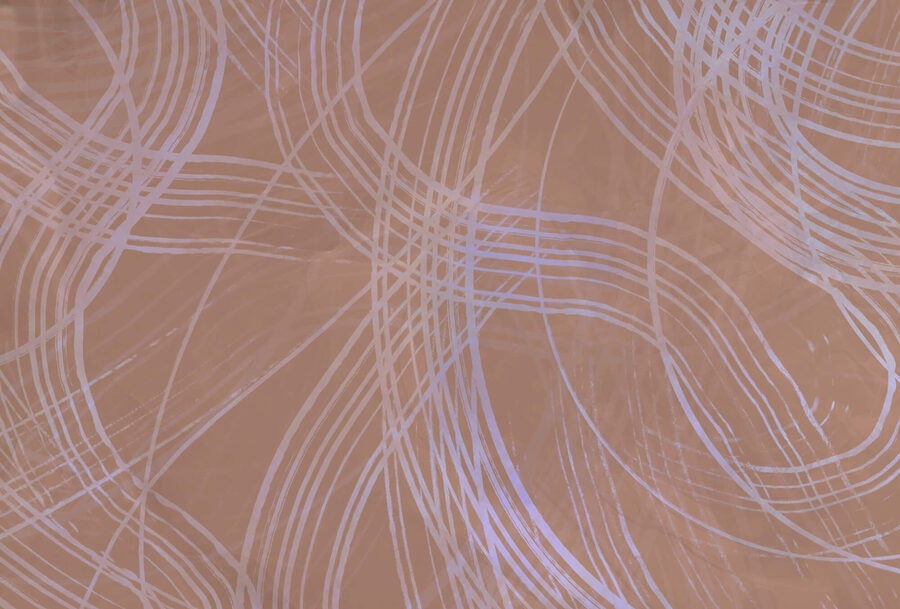Braune Oberfläche mit weißen Linien