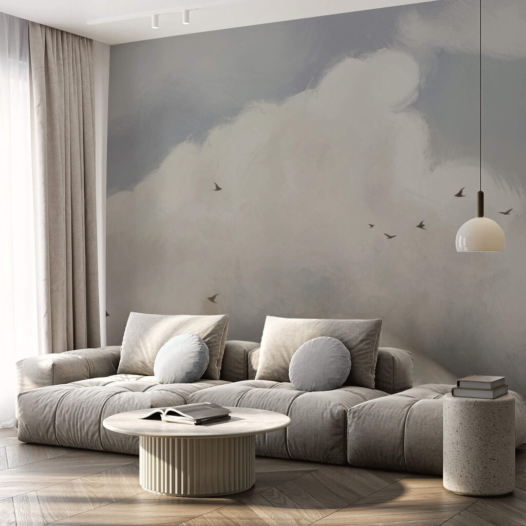 Vögel fliegen Vögel am Himmel