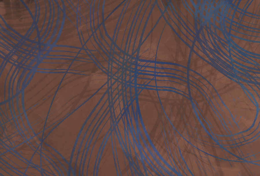 Brauner und blauer Hintergrund mit Linien Brauner und blauer Hintergrund mit Linien