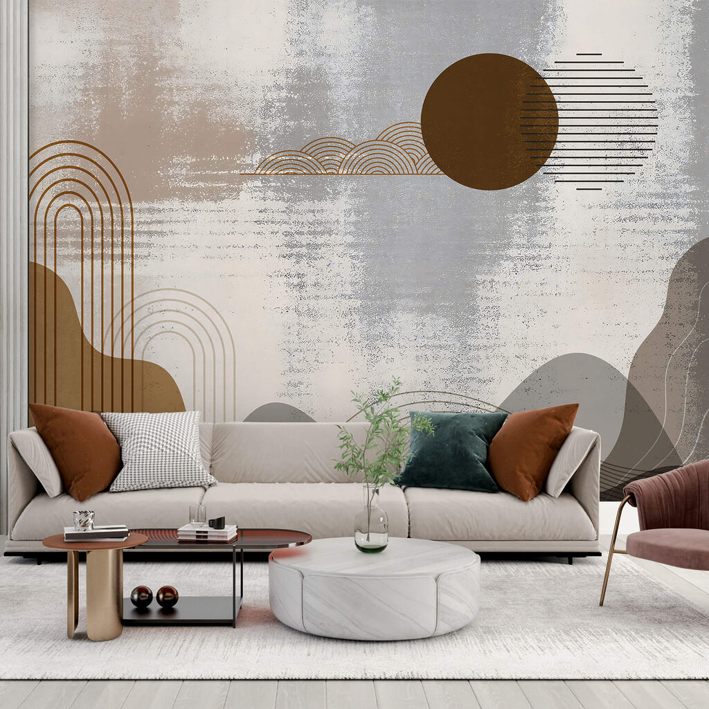 Gemälde einer Landschaft