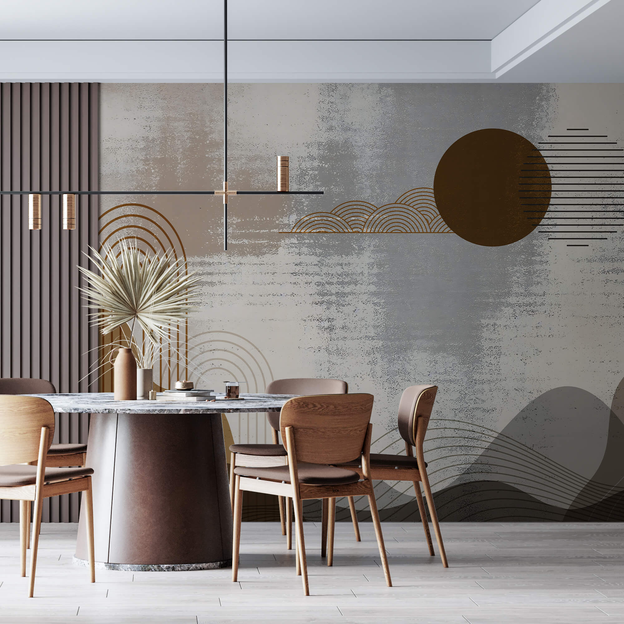 Gemälde einer Landschaft