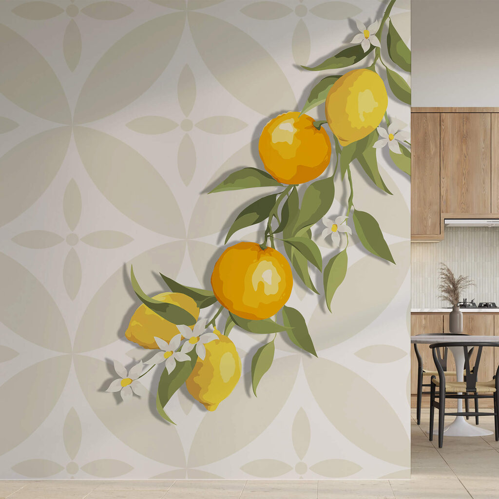 Gelbe Früchte an einem Zweig