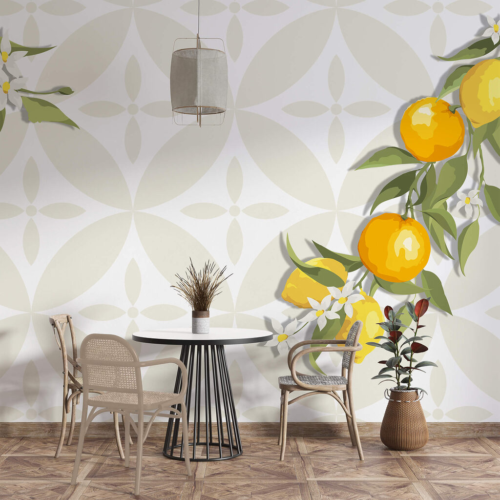 Gelbe Früchte an einem Zweig