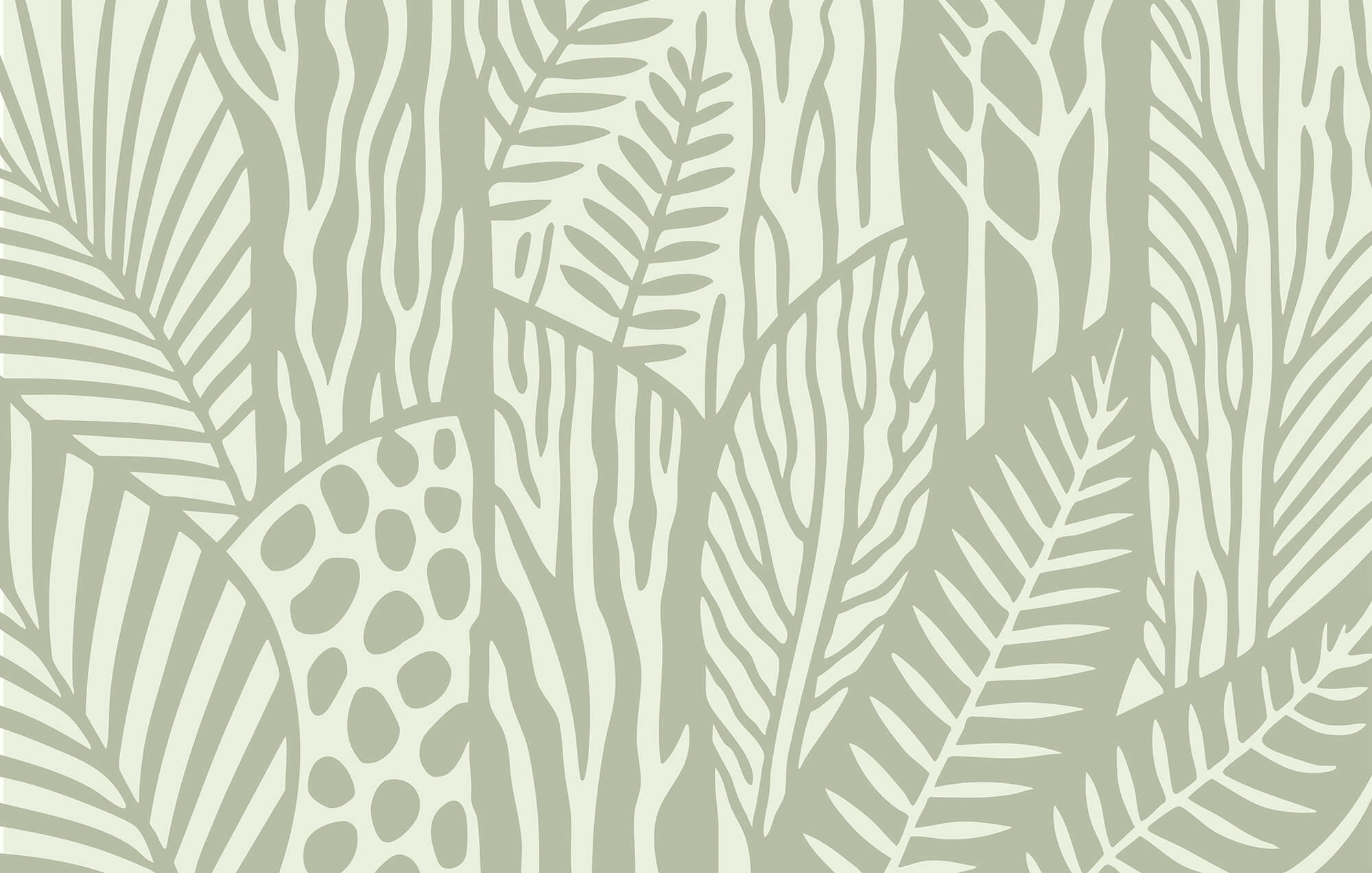 Pattern of leaves and branches