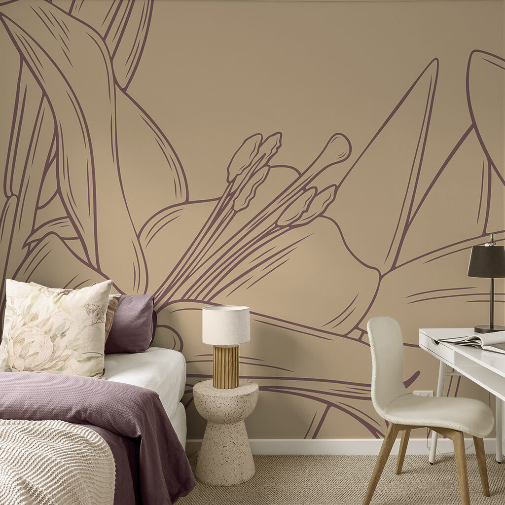 Zeichnung einer Blume