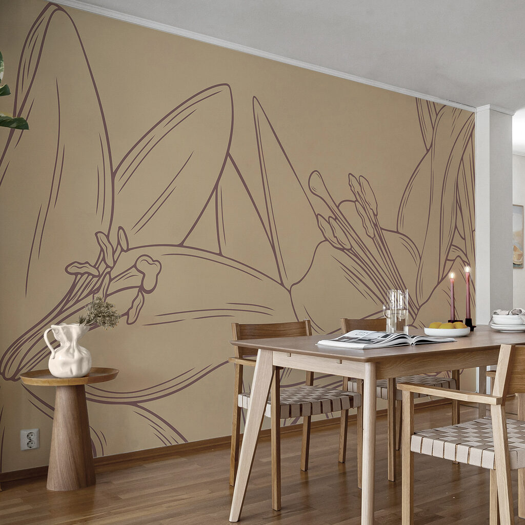 Zeichnung einer Blume