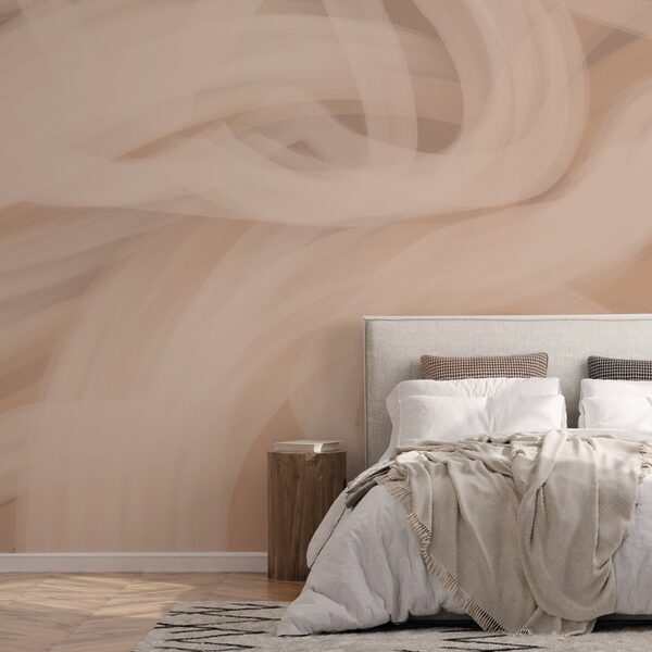 Weiche Wellen in warmen Tönen Weiche Wellen in warmen Tönen