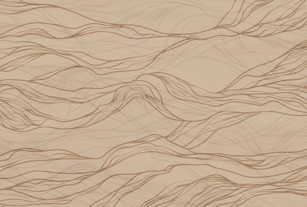 Braune Linien auf beigem Hintergrund Braune Linien auf beigem Hintergrund