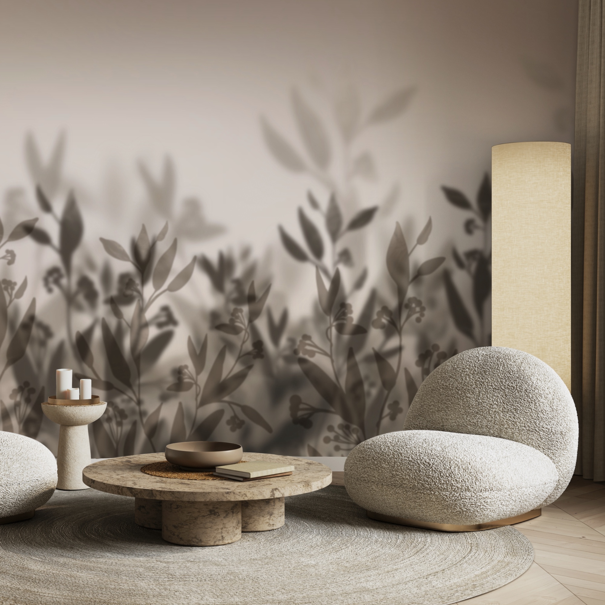 Unscharfes Bild von Pflanzen