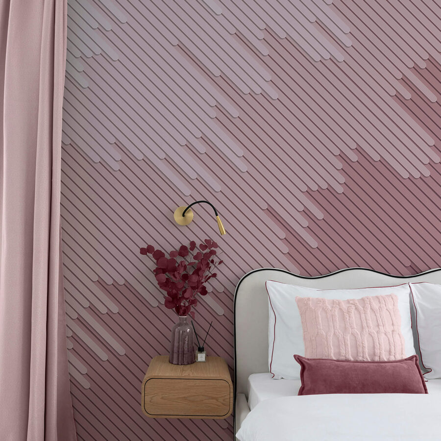 Fototapeten Rosa und weißer Hintergrund