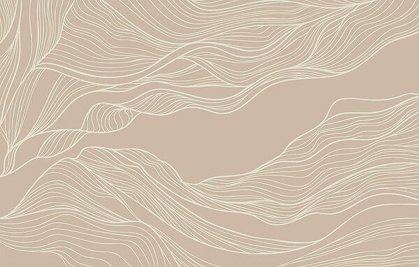 White lines on a brown background