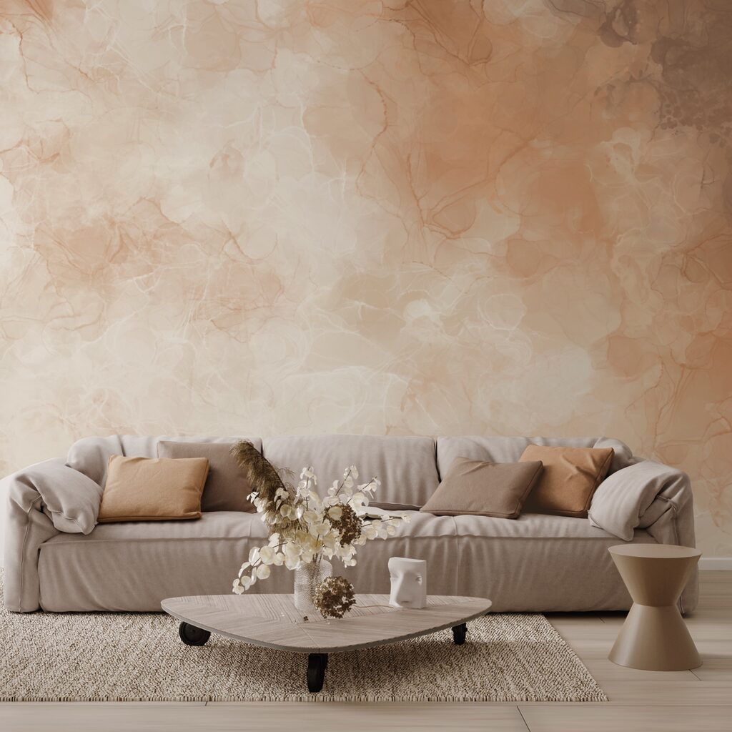 Dezente Farbtöne, die sanft ineinander übergehen