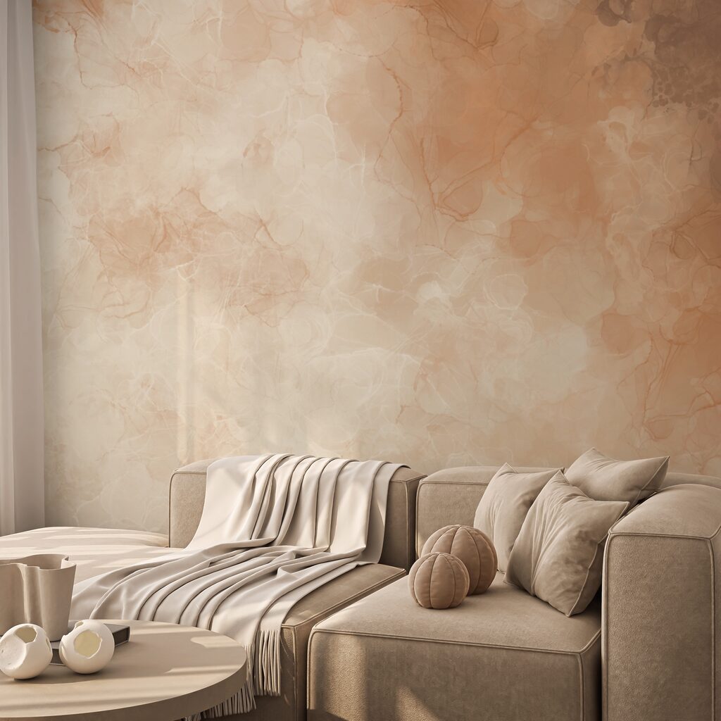 Dezente Farbtöne, die sanft ineinander übergehen