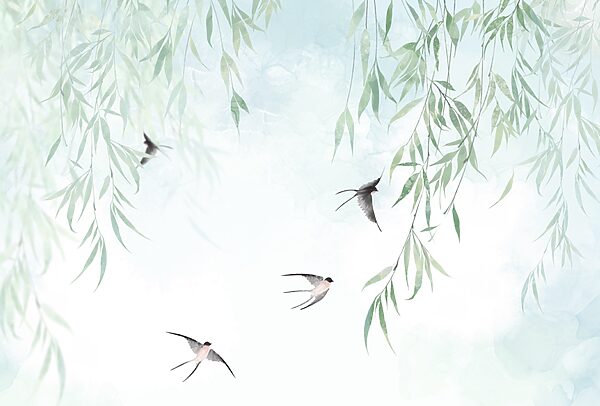 Vögel fliegen am Himmel Vögel fliegen am Himmel