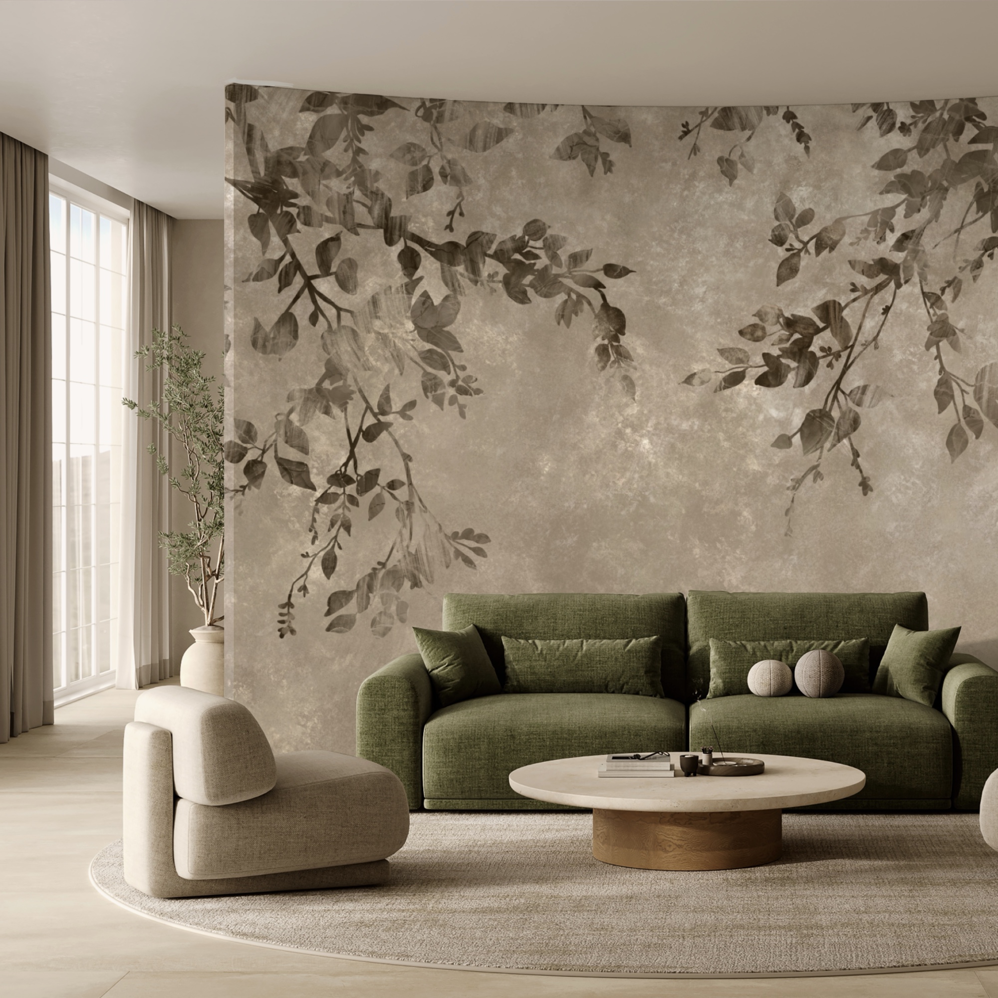 Baumzweige mit Blättern Baumzweige mit Blättern